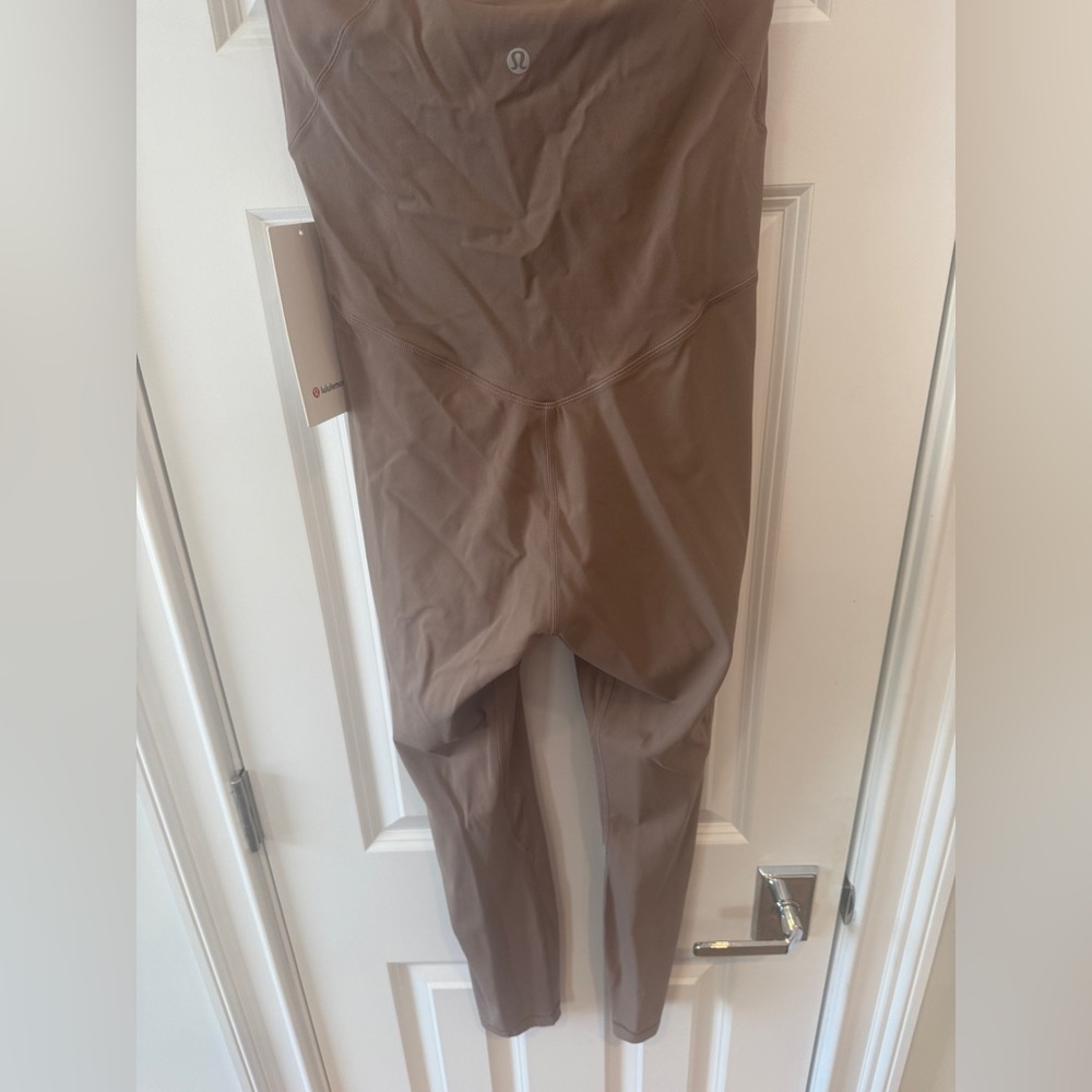 Lululemon Align Halter Bodysuit 25” Taupetastic - Size 8 - Picture 8 of 9